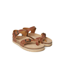 Load image into Gallery viewer, Brown sandals ELISA made with leather

