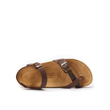 Load image into Gallery viewer, Dark Brown sandals ELISA made with leather
