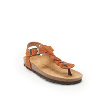 Load image into Gallery viewer, Brown sandals AIDA made with leather suede
