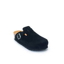 Load image into Gallery viewer, Black sabot clogs NOE made with leather
