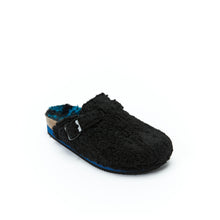 Load image into Gallery viewer, Black sabot clogs NOE made with textile
